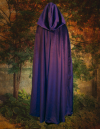 purple cloak cape image rear